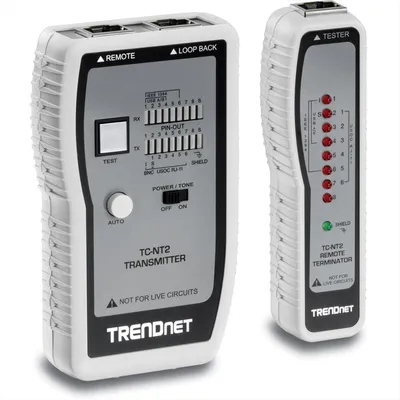 Image de TrendNet TC-NT2 TRENDnet Netzwerkkabeltester Transport Koffer Kabel 300m