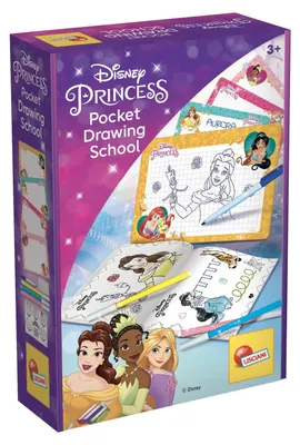 Produktbild von Disney Prinzessinnen Zeichenschule für unterwegs ab 3 Jahren