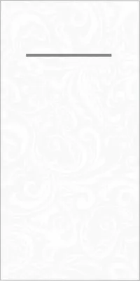 Produktbild von Airlaid Besteckservietten Lias in Weiß, 40 x 40 cm, 75 Stück - Mank - Ornamente