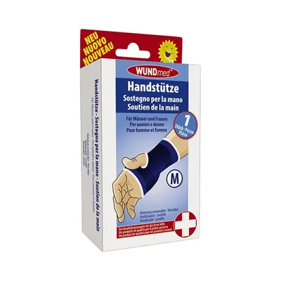 A product box for a Wundmed hand brace.