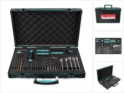 Image de Makita P-90261 Pro XL - 70 pièces de perçage vissage dans un Coffret en aluminium