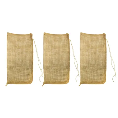 Imagen del producto de DEMA, saco de yute, 20 kg, 30x60 cm, 230 g/m², juego de 3 unidades