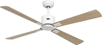 Obrázek produktu pro Energeticky úsporný stropní ventilátor s dálkovým ovládáním Eco Neo III WiFi 132 cm Bílý javor / bukové lopatky