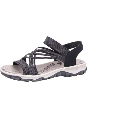 Produktbild von Rieker Damen 68888 Trekking Sandale, Pacific White Pacific 14, 41 EU