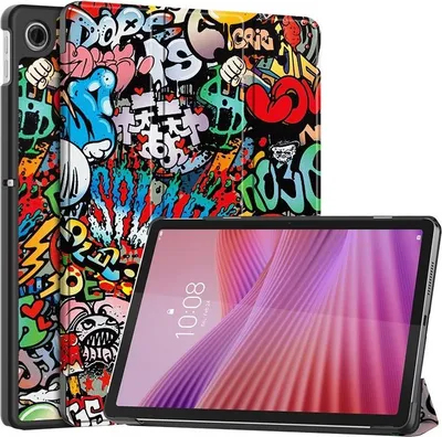 Produktbild von Lenovo Tab 10.1 TB311FU Hülle - Coverup Tri-Fold Ständer Klapphülle mit Schlaf/Wach-Funktion - Graffiti