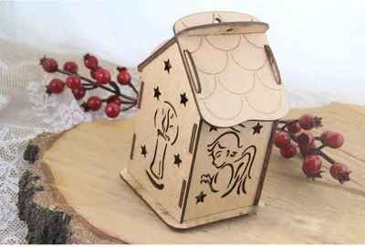 Produktbild von Adventslaterne 02 mit HDF 02 SC