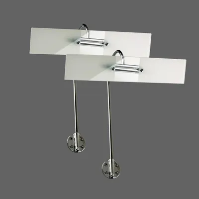 Immagine prodotto di 996.44  Paulmann Bilder / Spiegelleuchte Galeria Linera 2x2x10W G4 Chrom/Glas