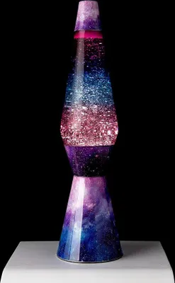 Productafbeelding van Lavalamp - Sfeerlamp - LED lamp - Nachtlamp - Blauw