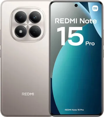 A product shot of a smartphone, showing both the front and back.