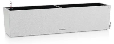 Produktbild von LECHUZA Pflanzgefäß BALCONERA Stone 80 ALL-IN-ONE Quarzweiß