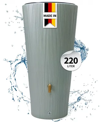 Productafbeelding van 4rain VASO DECOR 2in1 beplantbare regenton 220 Liter agave incl. plantenschaal