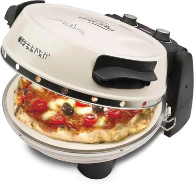 Immagine prodotto di Forno elettrico per pizza fino a 400 gradi con pietra per pizza
