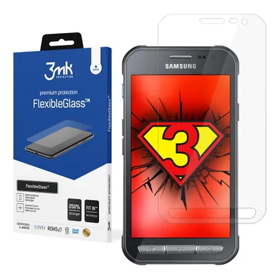 Produktbild von 3mk Display Hybridglas FlexibleGlass für Samsung Galaxy Xcover 3 0,3mm 7H