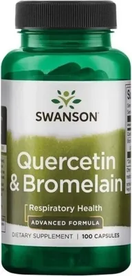 Imagen del producto de Swanson Suplementos dietéticos Quercetin Bromealin, BI7665