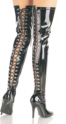 Produktbild von SEDUCE-3063 Damen Boots von Pleaser, Schwarz EU 43, US 13