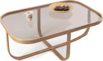 Immagine prodotto di Tavolino da salotto moderno Tavolino in vetro da salotto