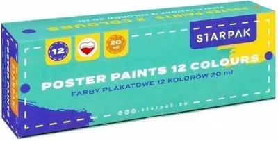Image de Peinture pour affiches 20ml School2 12 couleurs