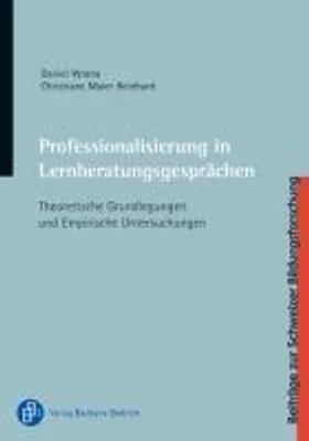 Produktbild von Professionalisierung in Lernberatungsgesprächen