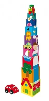 Obrázek produktu pro Goula 55202, 1 rok/roky, Karton, Dřevo, Vícebarevný