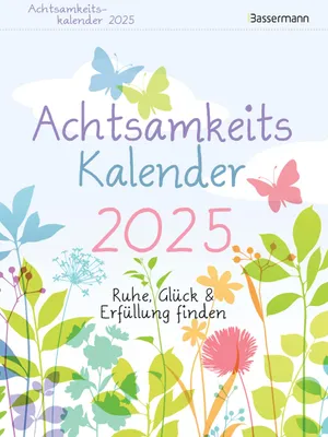 Produktbild von Achtsamkeitskalender 2025. Der entspannte Abreißkalender