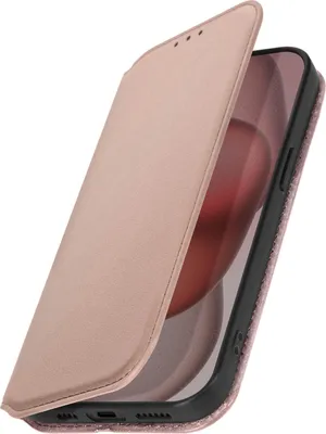 Image de Avizar, Etui iPhone 15 Magnétique avec support, Rose
