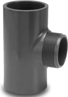 Zdjęcie produktu dla VDL Trójnik 90° PVC-U 32 mm x 1 1/4" x 32 mm