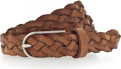 Produktbild von Vanzetti Leder Gürtel Braided Women's Belt W90 Cognac terracotta