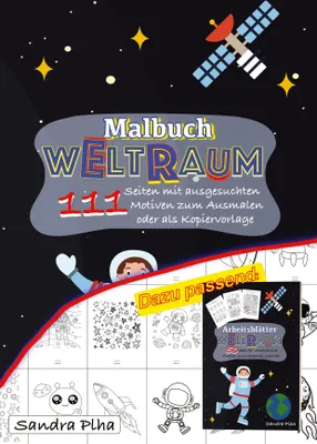 Produktbild von KitaFix Malbuch Weltraum