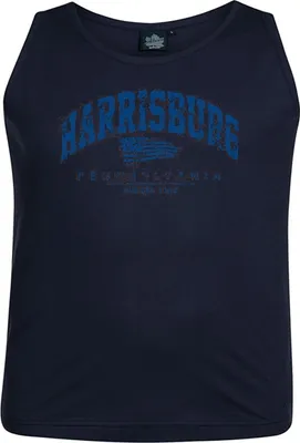 Produktbild von Übergrößen Tanktop Harrisburg Blau AHORN SPORTSWEAR Dark Blue 4XL