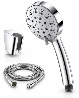 Produktbild von Duschkopf Hochdruck Handbrause Duschbrause Wassersparend mit 1.5m Schlauch 3Modi