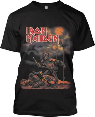 Produktbild von Iron Maiden Sanctuary Herren Schwarz TShirt: Klein