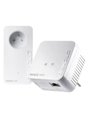 Produktbild von Devolo Magic 1 WiFi mini, 1200 Mbit/s, IEEE 802.11b, IEEE 802.11g, IEEE 802.11n, IEEE 802.3, IEEE 802.3az, IEEE 802.3u, IEEE 802.3x, Schnelles Ethernet, 10,100 Mbit/s, 10BASE-T, 100BASE-TX, Wi-Fi 4 (802.11n)