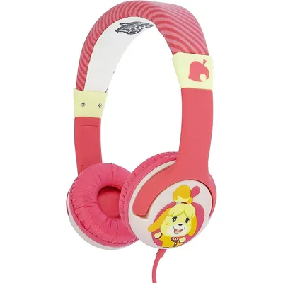 Immagine prodotto di Animal Crossing - Cuffie on-ear OH100 (taglia unica) (Rosa/Giallo)