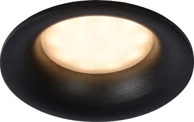 Produktbild von Boden Einbauleuchte Aluminium GU10 IP44 rund Ø 8,4 cm Schwarz Modern Bodeneinbaustrahler
