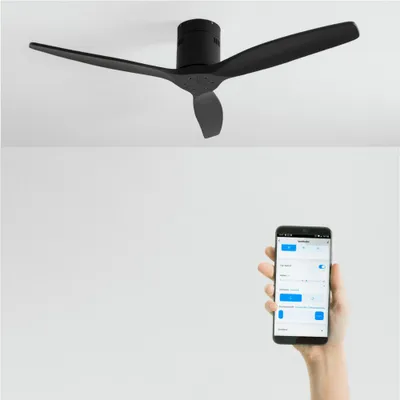 Produktbild von WIND CALM - Leiser Deckenventilator 40W mit technischen ABS-Blättern in verschiedenen Größen