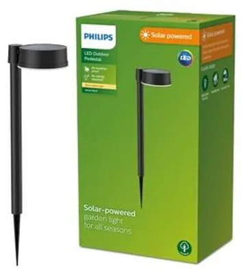 Obrázok produktu pre Philips 8720169265561, Vonkajší podstavec/stĺpové osvetlenie, Čierna, Plast, IP44, Patio, Záhrada, III