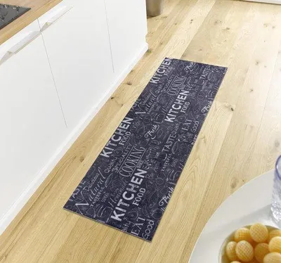 Produktbild von Famanu Küchenläufer - modernes Design, rutschfest