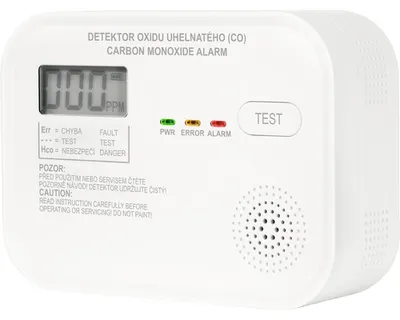 Image de Elektrobock LM-218A détecteur de monoxyde de carbone avec LCD