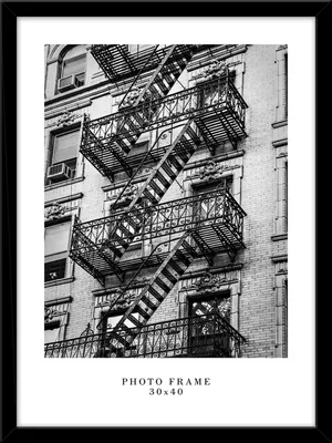 Immagine prodotto di Cornice per foto STYLER, 30x40 cm, modello Alaska, cornice decorativa per foto, ideale per soggiorno, camera da letto o ufficio