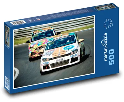Produktbild von Puzzle 500 Spannende Rennwagen - martinpuzzle