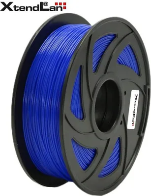 Image de XtendLAN filament PETG 1,75mm bleu vif 1kg