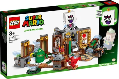 Zdjęcie produktu dla LEGO Super Mario Zestaw rozszerzający Zabawa w straszonego w rezydencji Luigiego™, Zestaw do budowania, 8 lat(a), Plastik, 877 szt., 969 g