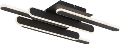 Immagine prodotto di Lampada da soffitto nera e moderna per soggiorno e camera da letto a LED 36W SINDRI Rabalux