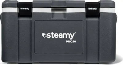 Produktbild von Steamy Pro 50 Kühlbox, 50L, Grau