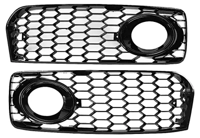 Produktbild von Paar Nebelscheinwerfergitter-Modifikationsteile, passend für Audi A5 S-Line S5 B8 RS5 2008–2012