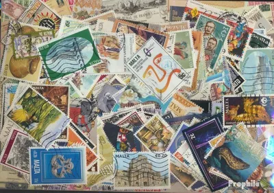 Produktbild von Briefmarken Malta 600 verschiedene Marken