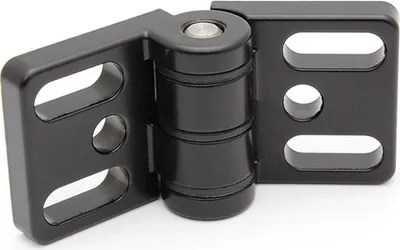 Produktbild von Scharnier Langloch, schwarz 40/40