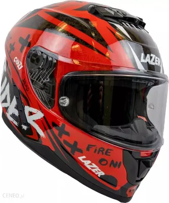 Zdjęcie produktu dla Kask Motocyklowy LAZER RAFALE EVO Oni Czerwony (kol. Czerwony - Czarny) L