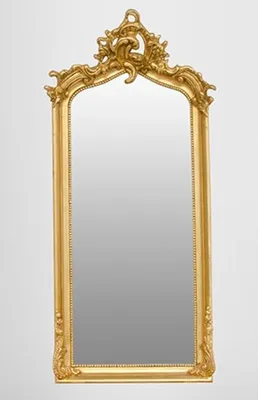 Zdjęcie produktu dla Godfather House Barock Spiegel Gold 115 x 48 cm