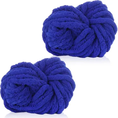 Zdjęcie produktu dla Wełna Breiwolle Chenille, gruba, 2 sztuki po 250 g, do szydełkowania i robienia na drutach